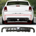 thumbnail image 4 of NINTE Rear Diffuser for 2012-2014 Chrysler 300 SRT Matte Black With LED Brake Light, 4 of 10