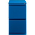 thumbnail image 2 of Bowery Hill 20"D Metal Mobile Pedestal 2-Drawer Filing Cabinet File/File - Blue, 2 of 5