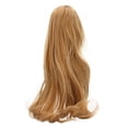 thumbnail image 4 of BJD Doll Hair Wig 1/3, Long BJD Hair Linen Clear Natural Scalp Line with Bangs for Restyle, 4 of 7