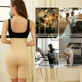 thumbnail image 6 of Joyshaper 2 Pack Shapewear Shorts for Women Tummy Control Body Shaper Thigh Slimmer Butt Lifter Panties Black+Beige(Firm) XL, 6 of 6
