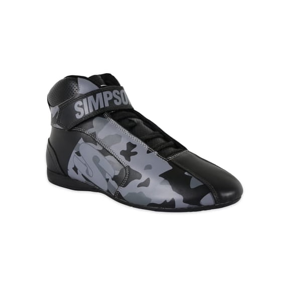 Simpson Racing DX2700K DNA X2 Shoes Pair Adult Size 7 Blackout