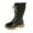 C-Big Kid|US:2.5, variant on Girls' Knee High Boots Faux PU Leather Lace Up Booties Little Big Girl 2-12 Years Winter Riding Boots (US:2.5, Big Kids|US:2.5)