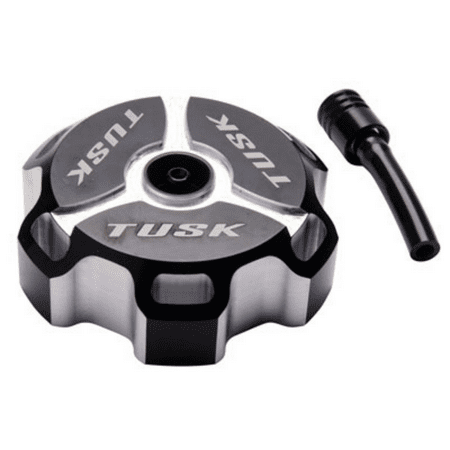 Billet Aluminum Gas Cap Black Machined (No CA) for Kawasaki KLX140 2008-2009