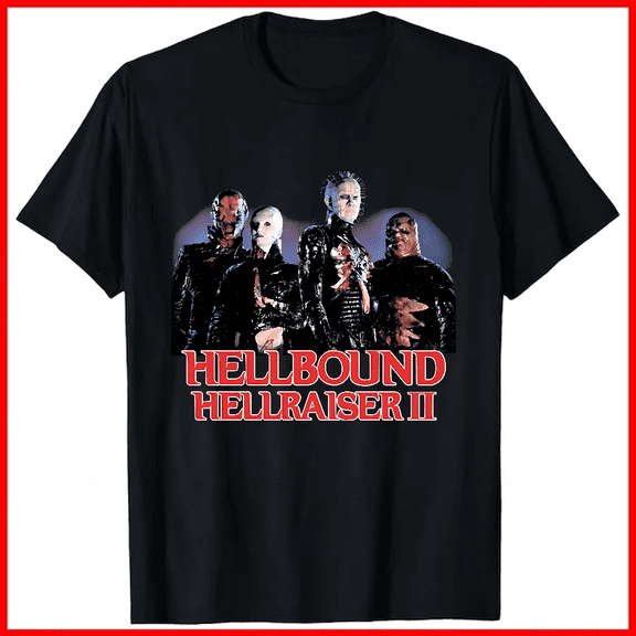 Hellbound Hellraiser II Cenobites Dark Horror Movie Fan Unisex T-shirt V18161, up to size 5XL