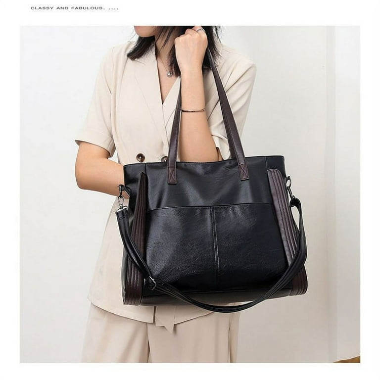 Luxury Handbags Large Capacity Tote Bags Fashhion Women Designer Bags Women Shoulder Bags Vintage PU Leather Crossbody Bag