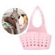 thumbnail image 4 of Soporte de cocina de 1 pieza para rincón del fregadero, organizador colgante con botón , grifo teral que ahorra espacio para vavajils, Rosa perfecl Rejilla de drenaje de cocina, 4 of 8
