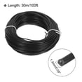 thumbnail image 2 of UL1007 26AWG Gauge Stranded Hook-Up Wires, Electrical Wire Tinned Copper Wire 30m/100ft Black, 2 of 6