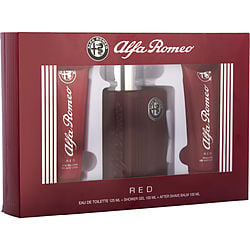 thumbnail image 1 of Alfa Romeo Red by Alfa Romeo for Male - 3 Pc Gift Set 4.2 oz EDT Spray, 3.4oz Shower Gel, 3.4oz After Shave Balm, 1 of 2