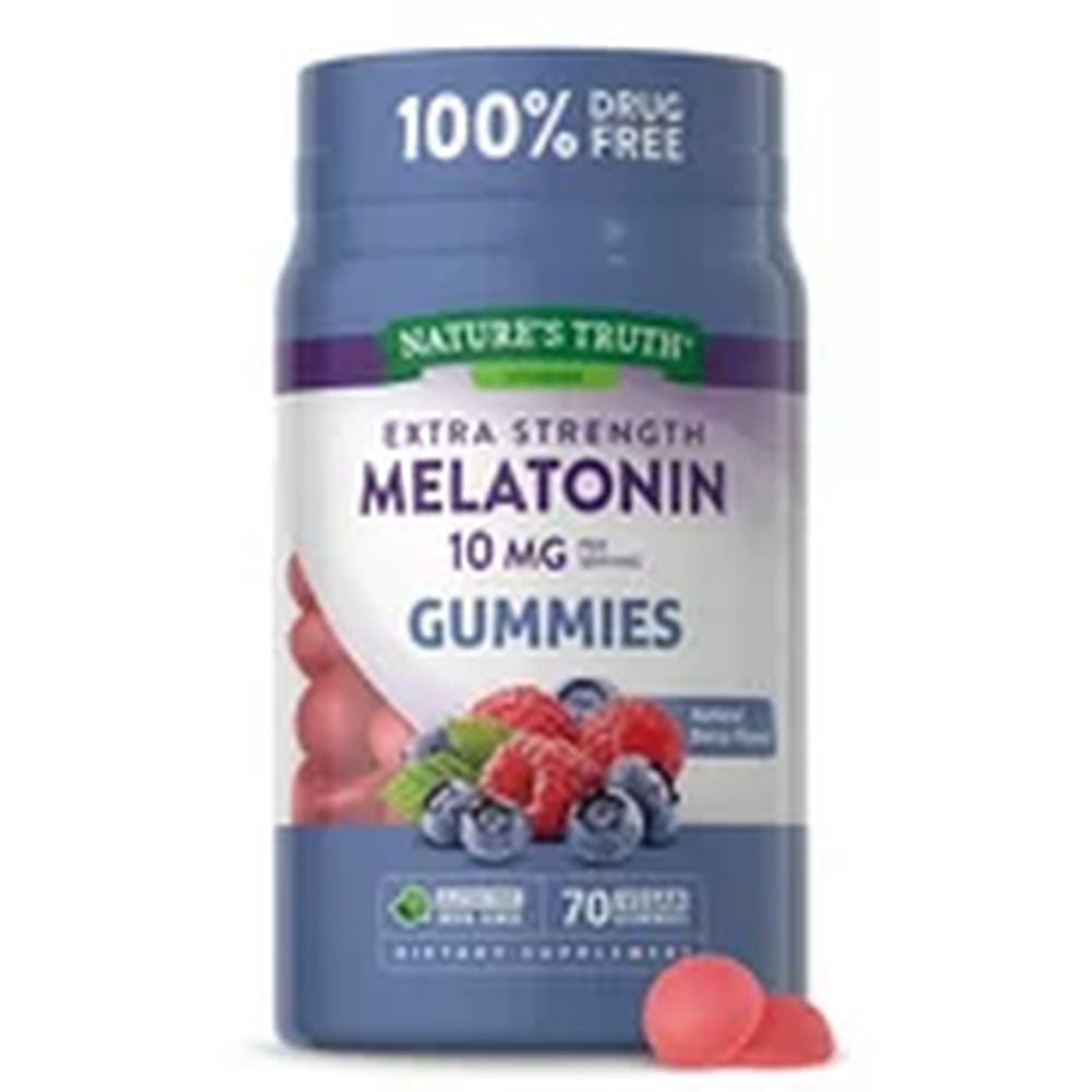 Nature's Truth Melatonin Gummies 10 mg (Pack of 2)