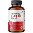 Antarctic Krill Oil 2000mg Extra Strength with Astaxanthin, 120