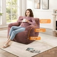 thumbnail image 5 of JESTOP Bean Bag Chairs, Tufted Soft Stuffed with Filler, Fluffy and Lazy Sofa, Cozy Chair for Bedroom Living Room Dorm Apartment, 5 of 6