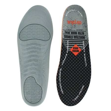 - AirPlus Men's Ultra Work Memory Plus Insoles, Size 7-13