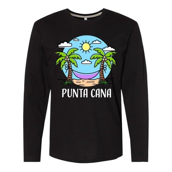 Inktastic Summer Vacation in Punta Cana Long Sleeve T-Shirt