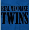 thumbnail image 2 of Funny New Father Real Men Make Twins Hoodie Hooded Sweatshirt Men Brisco Brands L, 2 of 6