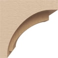thumbnail image 3 of 5"W x 5"D x 5"H Wide Rivera Rough Cedar Woodgrain TimberThane Corbel, Primed Tan, 3 of 6