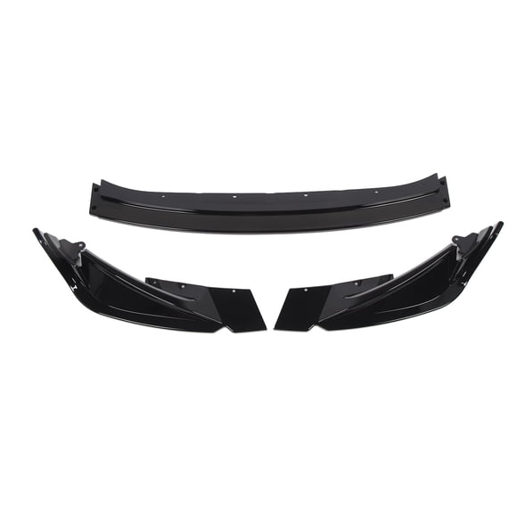 Front Bumper Lip, Front Bumper Lip Spoiler Splitter, Durable Front Air Dam Chin Bodykit, Body Kit for M3 G80 M4 G82 G83 2021-2024, Easy Installation