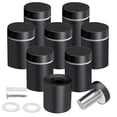 thumbnail image 1 of Separadores de vidrio y tornillos Yuxing 3/4 x 1 pulgada color negro, 1 of 5