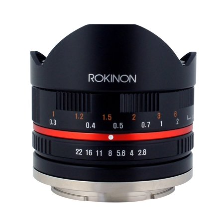 UPC: 0084438762464 | Rokinon 8mm F2.8 UMC Fisheye II (Black) Fixed Lens for Sony E-Mount (NEX) Cameras (RK8MBK28-E)