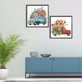 thumbnail image 2 of 2PCS 5D DIY Parcial Especial en Forma Taladro Diamante Pintura Flores Coches Kit, 2 of 9