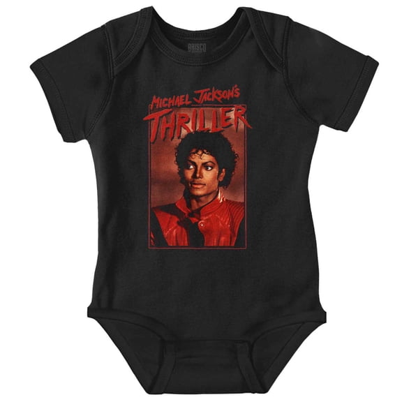 Michael Jackson Thriller Music Video Gender Neutral Printed Baby Bodysuit Brisco Brands NB