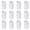 85cm, variant on 12Pcs Curtain Spacers Drapery Spacers Not Need to Dismantle the Rod Curtain Rod Accessory for Home Offices Decors