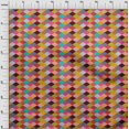 thumbnail image 3 of oneOone Cotton Flex Multicolor Fabric Argyle Check Sewing Craft Projects Fabric Prints By Yard 40 Inch Wide, 3 of 4