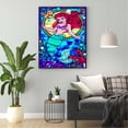 thumbnail image 2 of Mermaid Princess Diamond Art Painting Kits for Adults Diamond Dots Paintings, DIY 5D Paint with Diamonds Pictures Gem Art Painting Kits DIY Adult Crafts 12"x16", 2 of 4