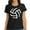 Black, variant on Volleyball - Unisex Women's Short Sleeve T-Shirt with Trendy Printed Design