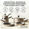 thumbnail image 6 of Farberware Easy Clean 8 Inch Nonstick Frying Pan / Skillet, Dishwasher Safe, Champagne, 6 of 12
