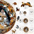 thumbnail image 4 of Puzle de madera Welsky 3D Vision Effect Cat para adultos, 300 unidades, 4 of 7