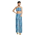 thumbnail image 2 of No Boundaries Tube Top and Pants Set, 2 Piece, Women’s and Women’s Plus, 2 of 5