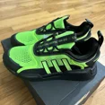 thumbnail image 2 of Ad-id-as NMD V3 Boost Shoes Men's Size 9 Black Green Athletic Running Sneakers, 2 of 6