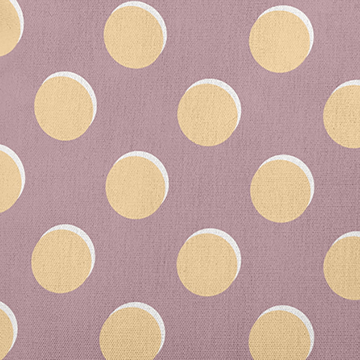 18" x 18" Simply Daisy Polka Dots Polyester Accent Pillow, Romantic Purple Qty 1