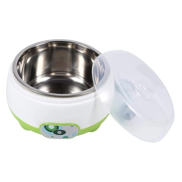 Yoghourt Machine, Automatic Stainless Steel Liner Yogurt Maker Machine Home DIY Yoghourt Container ,Easy to Use