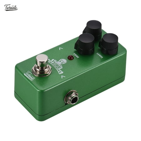 Twinote TUBE OVERDRIVE Mini Analog Overdrive Guitar Effect Pedal Processsor Full Metal Shell with True
