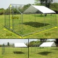 thumbnail image 4 of Walnest 13x10 ft  Metal Large Chicken Coop,Walk-in Backyard Hen House Run Poultry Rabbit Large Cage, 4 of 10