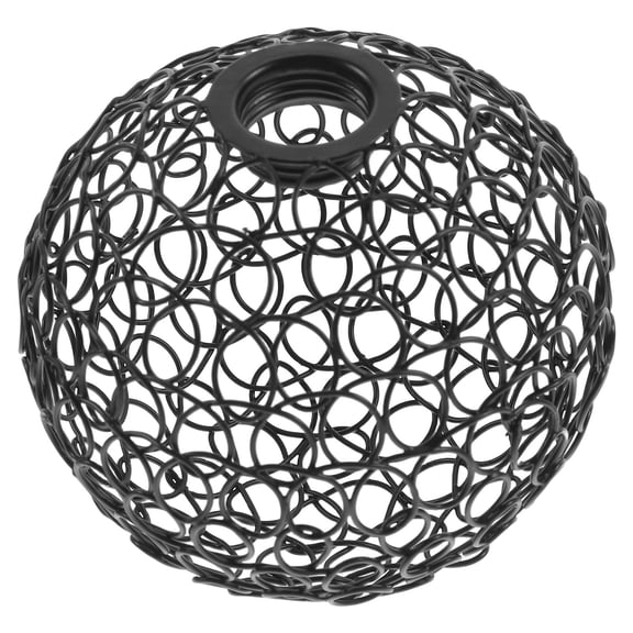 VORCOOL Black Metal Wire Lampshade Ceiling Light Cover Vintage Industrial Style