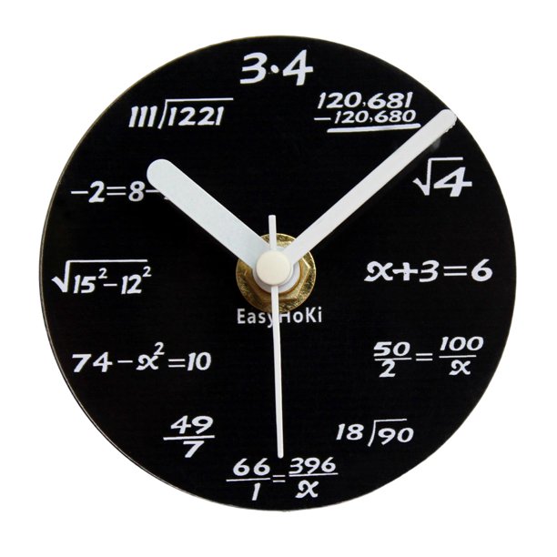 Reloj magnético para nevera, portátil, compacto, con pegatina para nevera, reloj de pared con imán
