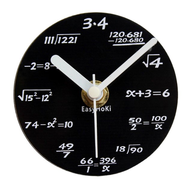 veasfak Fridge Magnetic Clock Compact Portable Digital Wall Clock Refrigerator Decor