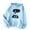 Sky Blue, variant on Cute Hoodies for Teen Girls Cat Fish Print Pullover Hooded Long Sleeve Fall Winter Casual Juniors Grey L