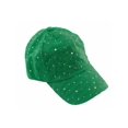 thumbnail image 1 of Glitzy Casquette de Baseball à Sequins - Émeraude, 1 of 1