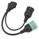thumbnail image 4 of OBD2 Y Splitter Scanner Cable, OBDII 6Pin 9Pin Cable Long Service Life Efficient Durable For Truck, 4 of 8