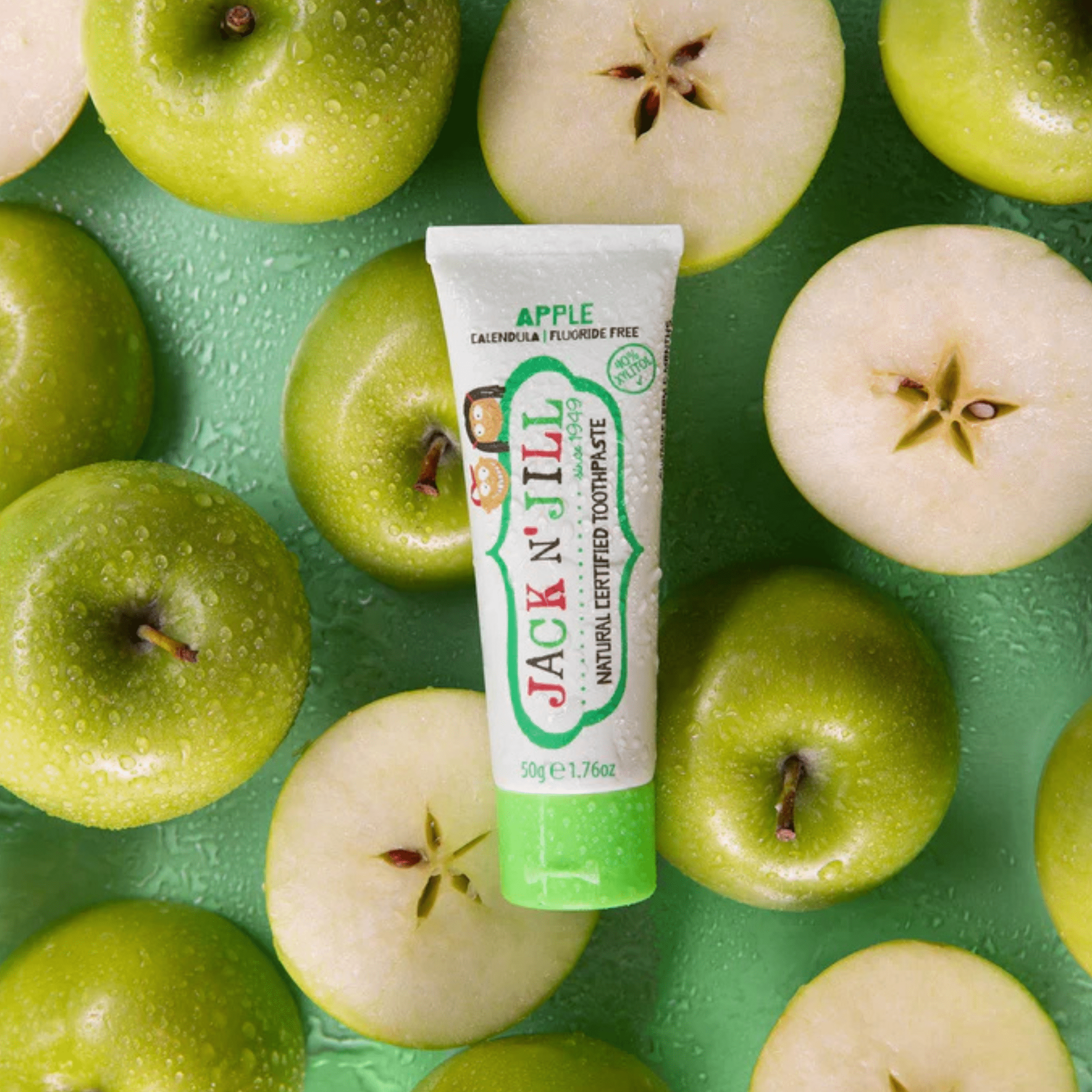 Jack N' Jill Natural Certified Apple Toothpaste (Baby or Kids)