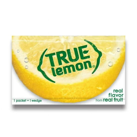 True Lemon Flavored Juice Mix, 0.028 Ounce - 100 per pack -- 12 packs per case.