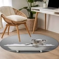 thumbnail image 4 of Koala Bathing Round Area Rug 3Ft Washable Small Circle Rugs for Kitchen Entryway, Modern Abstract Bathtub Cute Animal Shower Non-Slip Carpet Floor Mats Indoor Outdoor Carpet Runner Home Decor, 4 of 8