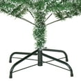 thumbnail image 5 of vidaXL Artificial Christmas Tree with Flocked Snow Green 94.5", 5 of 6