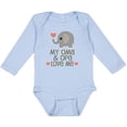 thumbnail image 3 of Inktastic Oma and Opa Love Me Boys or Girls Long Sleeve Baby Bodysuit, 3 of 5
