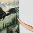 thumbnail image 3 of Orinice Eagle Forest Mountains Bathroom Decor Set with Shower Curtain, Colorful Luxurious Graphic Print Polyester Fabric, Chic Modern Style, 100% Polyester Fiber, Multi Size Shower Curtain, 3 of 7