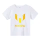 thumbnail image 3 of Camiseta de algodón Messi, ropa para niños, ropa para niñas, camiseta informal de manga corta de verano, camisetas deportivas para niños y niñas, 3 of 5