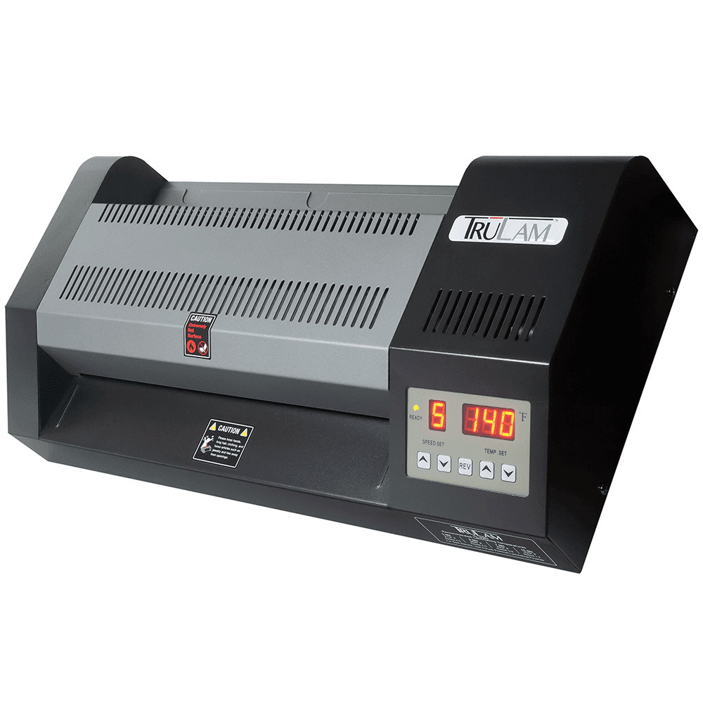 TRULAM TL-330T, Thermal Pouch Laminator, 12.5 inch Max Input, Adjustable Temperature and Speed, Up to 55 inches/minute, Black